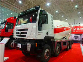 紅巖杰獅16-20方攪拌車(chē)圖片